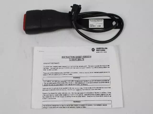 Front Inner Seat Belt, Driver - Mopar (5HS491X9AD)