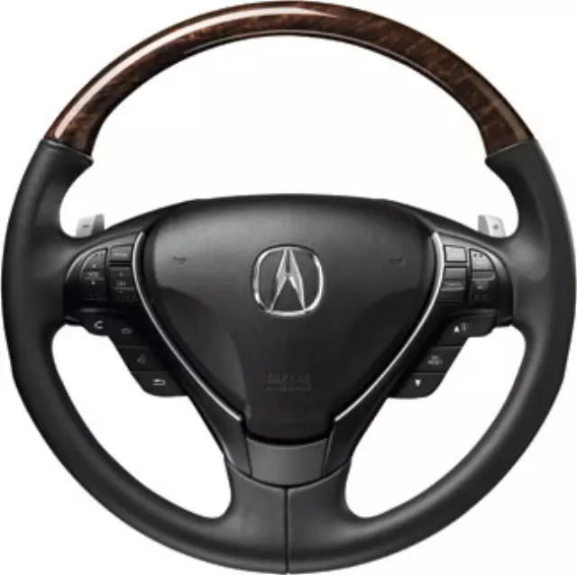 8U97TK4210 - Interior: Wood-Grain Steering Wheel for Acura Image