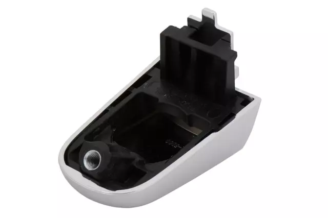 15895670 - : Door Lock Cylinder Cap in Chrome without Key Hole for Buick: Enclave | Chevrolet: Equinox, HHR, Malibu, Traverse | GMC: Acadia, Acadia Limited, Terrain | Pontiac: Torrent | Saturn: Aura, Outlook Image