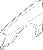 63100AR030 - : Fender for Infiniti Image