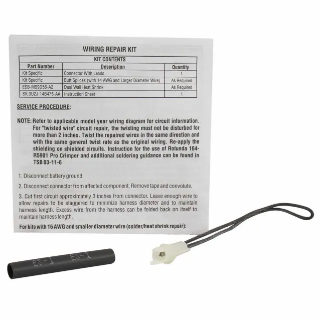 Wire Assembly - Ford (3U2Z-14S411-RTA)