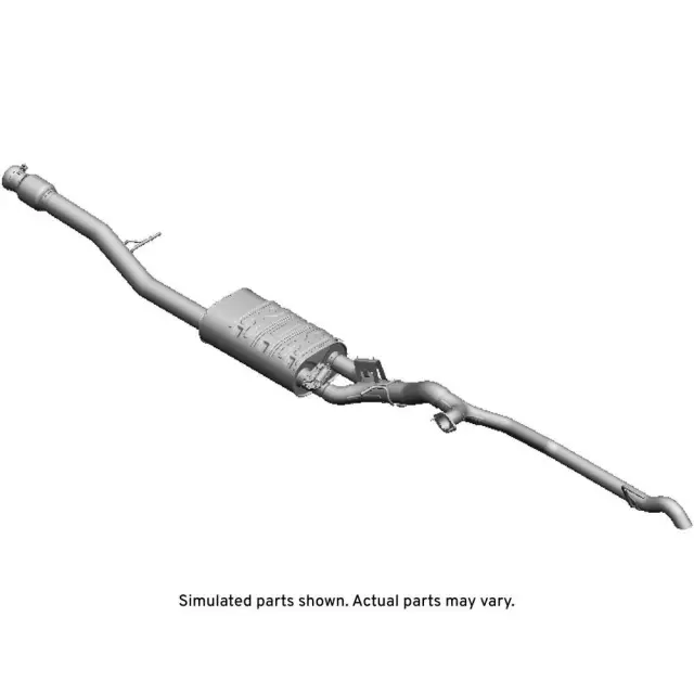 86508527 - Exhaust: Muffler &amp; Pipe for Chevrolet: Silverado 1500 | GMC: Sierra 1500 Image