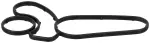 151980 - : Gasket, oil cooler for Elring Image