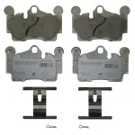 OEX978A - : OEX Rear Disc Brake Pad Set Premium Semi - Met for WAGNER BRAKE Image