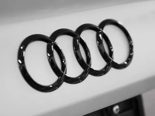 2016 - 2018 Audi A3 Etron Black Audi Sign Kit - Audi (ZAW-098-010-A-DSP)