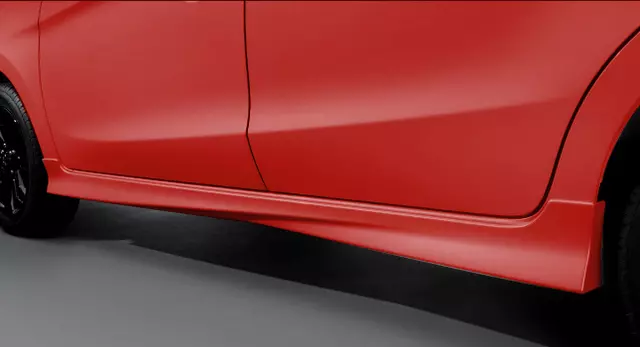 MZ331379 - Exterior: Side Air Dams, Red P19 for Mitsubishi: Mirage, Mirage G4 Image