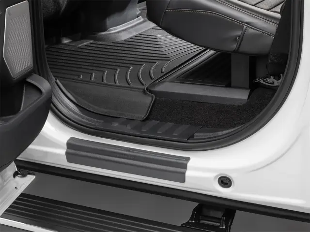 ST002K1 - Exterior: Black  Sill Protector for WeatherTech Image