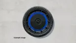 99204485636M9A - Exterior: Carbon Aerodisc Decorative Foiling - Chalk for Porsche Image