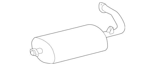 4634900221 - Exhaust System: Exhaust Pipe for Mercedes-Benz: G550 Image image