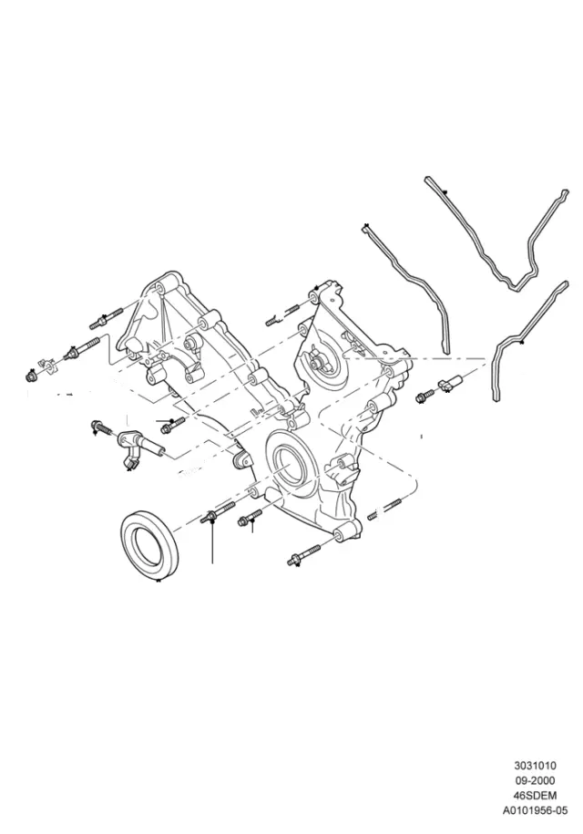 1W7Z6C315AB - Electrical: Crankshaft Sensor for Ford Image