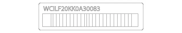 2475841500 - Tools and Accessories: Information Label for Mercedes-Benz: GLA250, GLA35 AMG, GLA45 AMG Image image