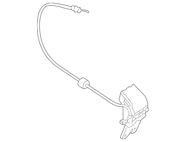 1717500185 - Trunk Lid: Lock for Mercedes-Benz: C32 AMG, C55 AMG, CLK320, CLK350, CLK500, CLK55 AMG, CLK63 AMG, E320, E500 Image image