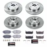 TDSK718 - : Track Day Spec High-Performance Brake Pad and Rotor Kit for PowerStop Image