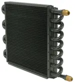 15300 - : 16 Pass 16" Tube &amp; Fin Electra-Cool Replacement Cooler, -8AN for Derale Image
