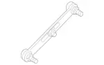1713200132 - Rear Axle: Link Rod for Mercedes-Benz Image
