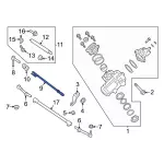 PC3Z3304C - : Drag Link for Ford: F-350 Super Duty, F-450 Super Duty, F-550 Super Duty Image