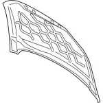 HP5Z16612A - : Hood for Lincoln: MKZ Image