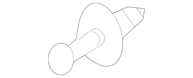 1249900492 - Radiator: Expansion Rivet for Mercedes-Benz Image