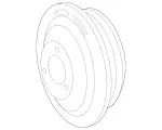 4662415 - : Belt Pulley for Mercedes-Benz Image