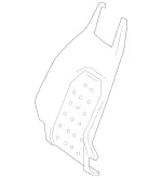 2079100216 - : Padding for Mercedes-Benz Image