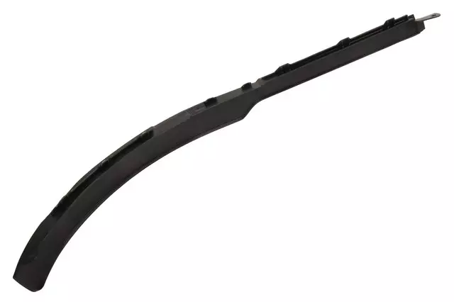 Black Front Driver Side Bumper Fascia Outer Air Deflector - GM (39108219)
