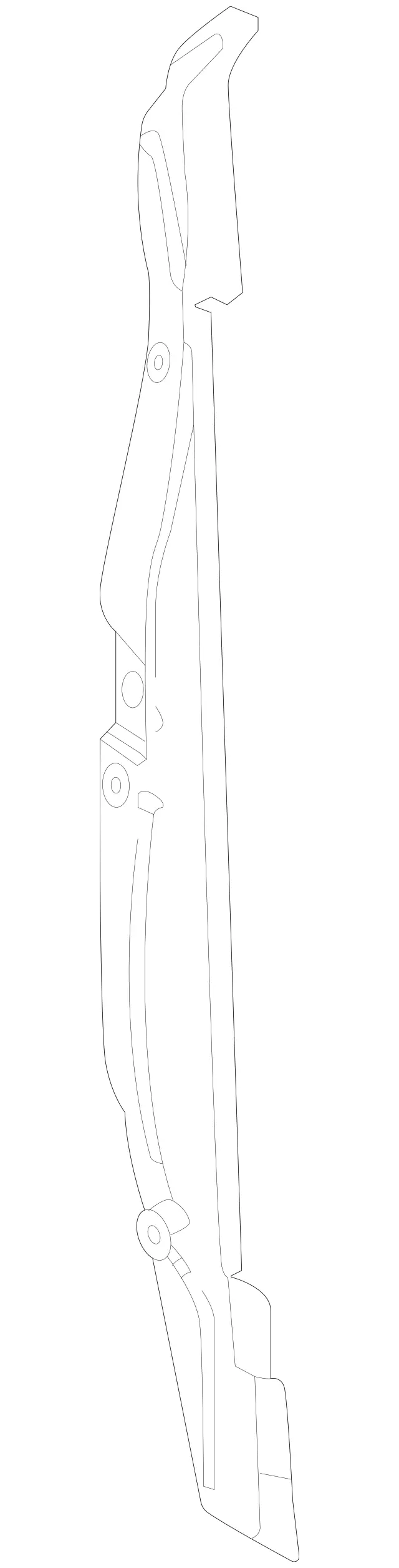 2478891600 - Bumper/Fender/Hood: Fender Gap Cover for Mercedes-Benz: GLA250, GLA35 AMG, GLA45 AMG Image image