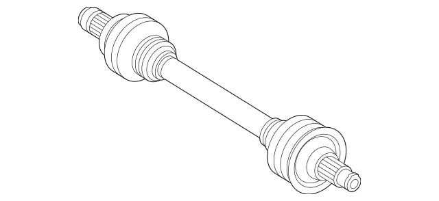 213350521064 - : Rear Axle Shaft for Mercedes-Benz Image