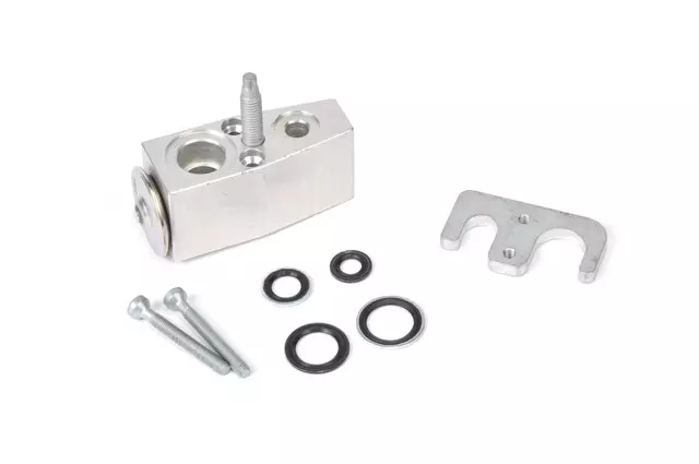 Air Conditioning Thermal Expansion Valve Kit with Valve Seals, Valve, Plate, Stud, and Bolts - GM (84055932)