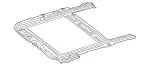 2547801200 - Sliding/Tilting Roof: Frame Segment for Mercedes-Benz Image