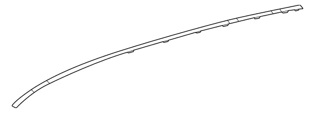 2476902400 - Covering and Lining: Trim Strip for Mercedes-Benz: EQB 250+, EQB 300, EQB 350, GLB250, GLB35 AMG Image image