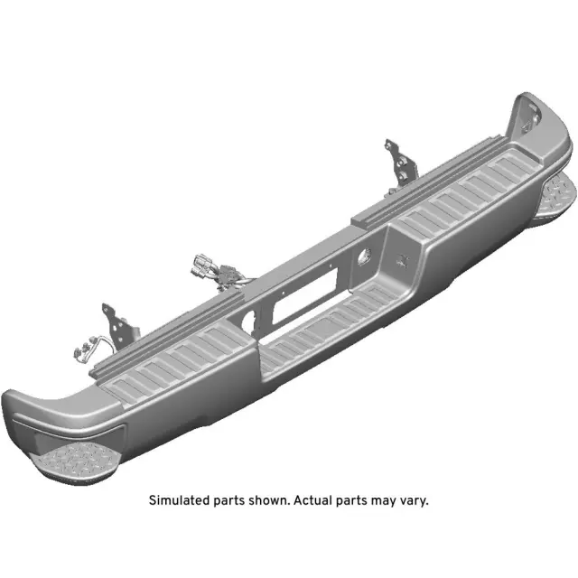 84077957 - Body: Bumper Assembly for Chevrolet: Silverado 2500 HD, Silverado 3500 HD | GMC: Sierra 2500 HD, Sierra 3500 HD Image