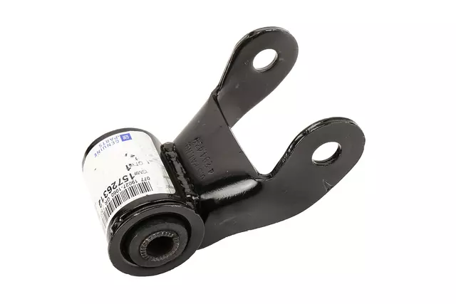 15726312 - Suspension: Shackle for Chevrolet: Blazer, G10, G20, G30, K5 Blazer, Suburban C10, Suburban C20, Suburban K10, Suburban K20, Suburban R10, Suburban R1500, Suburban R20, Suburban R2500, Suburban V10, Suburban V1500, Suburban V20, Suburban V2500 | GMC: G1500, G2500, G3500, Jimmy, Suburban C1500, Suburban C2500, Suburban K1500, Suburban K2500, Suburban R1500, Suburban R2500, V1500 Suburban, V2500 Suburban Image