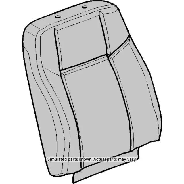 25807347 - Body: Seat Back Cover for Hummer: H3, H3T Image