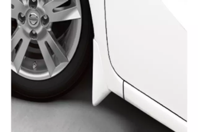 999J245QAC04 - : Splash Guards - Rear - Aspen White for Nissan: Versa Image