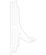 2315000531 - Radiator: Holder for Mercedes-Benz Image