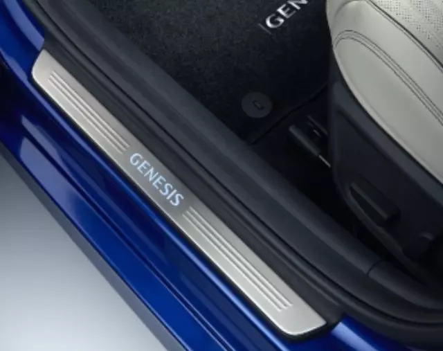 G9F45AU001 - : Illuminated Door Sill Plates for Hyundai Image