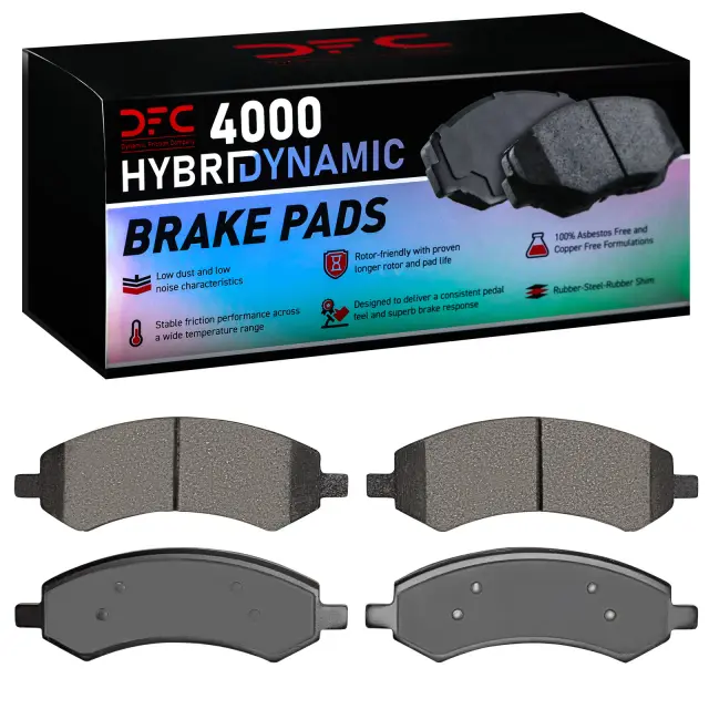 4000108400 - Brakes &amp; Brake Parts: Disc Brake Pad Set for DYNAMIC FRICTION Image