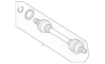 2133505400 - : Rear Axle Shaft for Mercedes-Benz Image