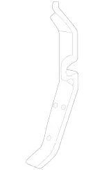 2157280221 - Front Doors: Cover Trim for Mercedes-Benz Image