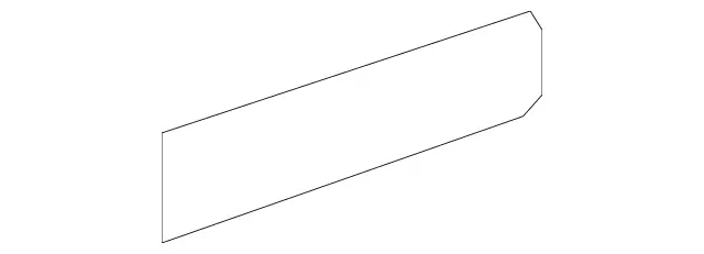 46372725002B39 - Body: Trim Molding for Mercedes-Benz Image