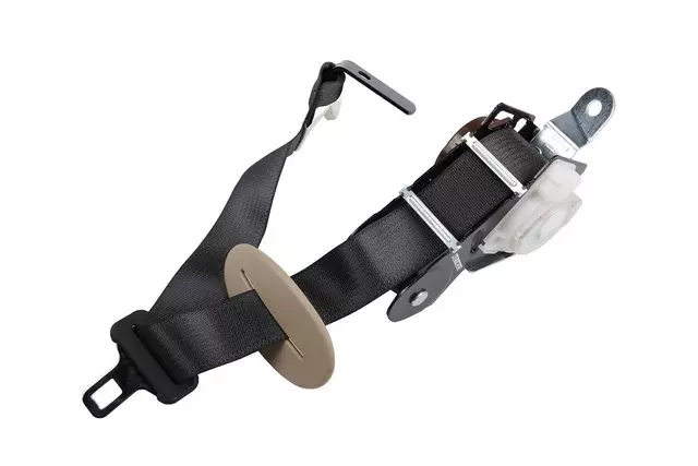 19208552 - : Ebony Rear Driver Side Seat Belt with Retractor for GM Image