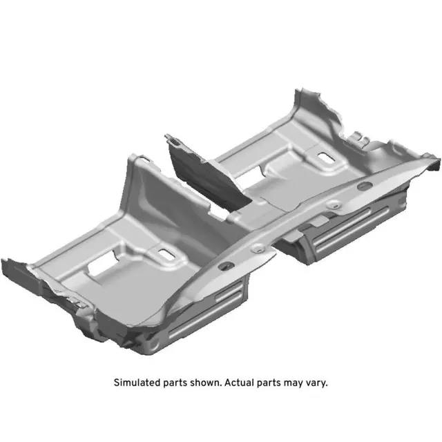 84977073 - : Black Rear Floor Panel Carpet for GM Image