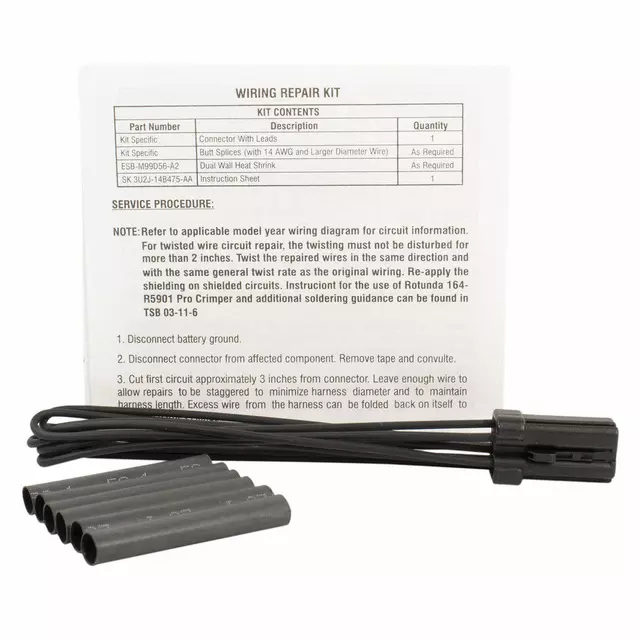 3U2Z14S411HMB - : Wire Assembly for Ford Image