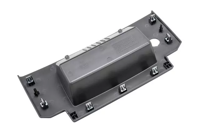 Dark Ash Gray Front Seat Center Armrest Hinge Finish Cover - GM (23222435)