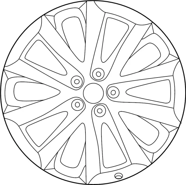 403005NA8A - : Wheel, Alloy for INFINITI: QX50 Image