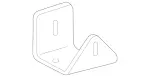 460242064064 - : Holder for Mercedes-Benz: G55 AMG, G550, G550 4x4, G63 AMG, G65 AMG Image