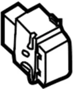 25989ZQ11A - Body: Switch for INFINITI: QX56 Image