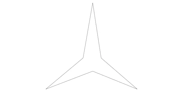 2047580058 - Trunk Lid: Mercedes Star for Mercedes-Benz: C250, C300, C350, C63 AMG Image image