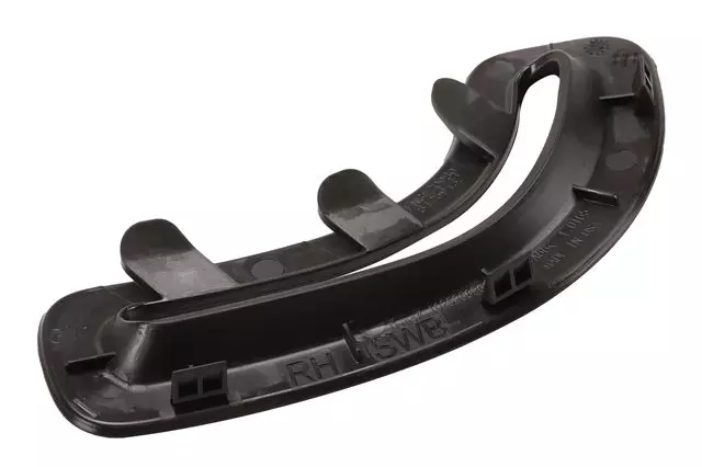 84683329 - : Part# 84683329 Very Dark Atmosphere Rear Passenger Side Seat Belt Opening Bezel for Cadillac: Escalade, Escalade ESV | Chevrolet: Tahoe | GMC: Yukon Image