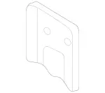 2156510314 - : Rear Header Bracket for Mercedes-Benz Image